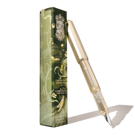 Ferris Wheel Press Aluminium Carousel Fountain Pen - Brilliant Beanstalk