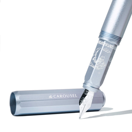 Ferris Wheel Press Aluminium Carousel Fountain Pen - Harlequin Dream