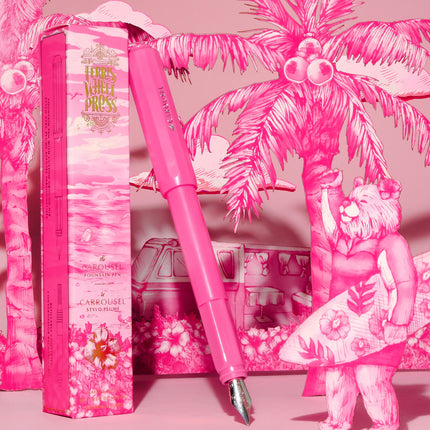 Ferris Wheel Press Fountain Pen Carousel - Malibu Blush