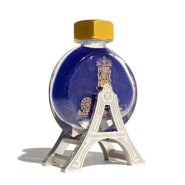 Ferris Wheel Press 38ml Ink Carriage Stand - Blue Legacy Edition