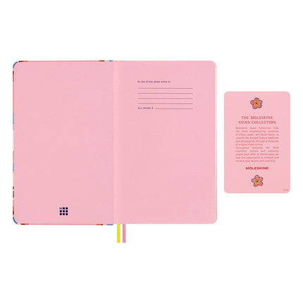 Moleskine Diary Weekly - Hard Cover - Large - Momoko Sakura Undated