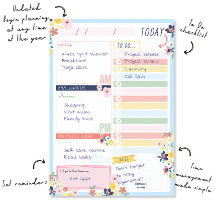 Pukka Carpe Diem - Daily Planner Pads