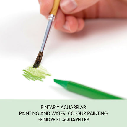 Milan Water Soluble Pencils Wood Free - Set of 24