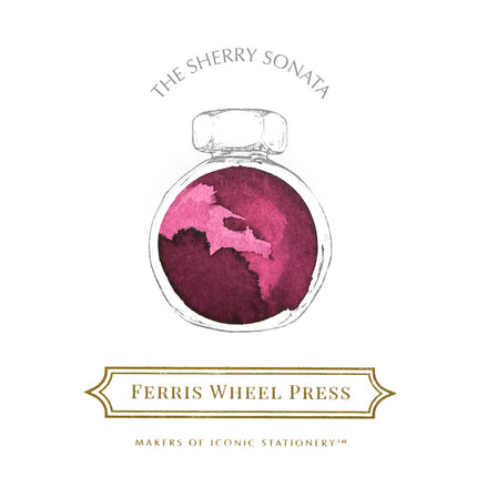 Ferris Wheel Press Fountain Pen Ink - The Sherry Sonata