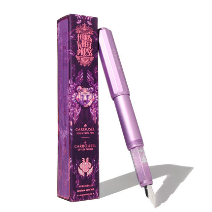 Ferris Wheel Press Aluminium Carousel Fountain Pen - Aurorealis