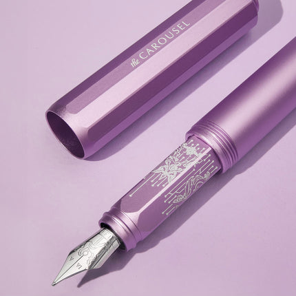 Ferris Wheel Press Aluminium Carousel Fountain Pen - Aurorealis