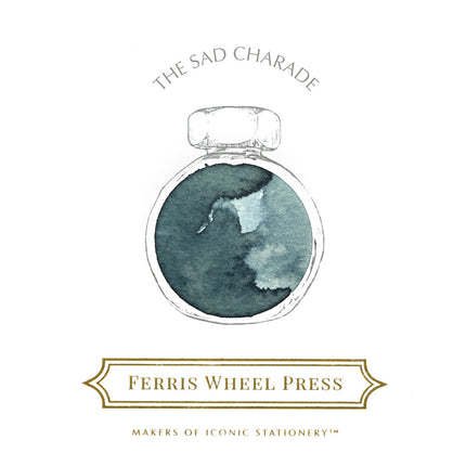 Ferris Wheel Press Fountain Pen Ink - The Sad Charade