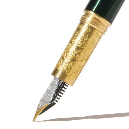 Ferris Wheel Press Fountain Pen Bijou - Emerald Gardens