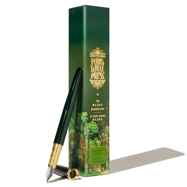 Ferris Wheel Press Fountain Pen Bijou - Emerald Gardens