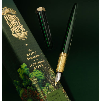 Ferris Wheel Press Fountain Pen Bijou - Emerald Gardens