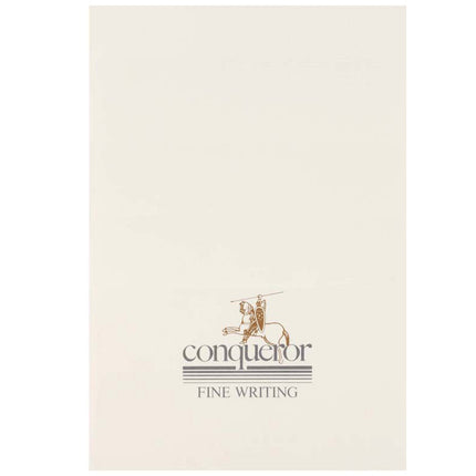 Croxley Pad Conqueror - Fountain Pen Pad - A5 - Cream/White