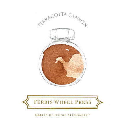 Ferris Wheel Press Fountain Pen Ink - Terracotta Canyon