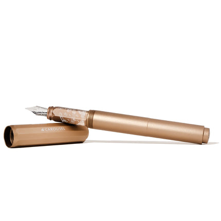 Ferris Wheel Press Aluminium Carousel Fountain Pen - Terracotta Canyon