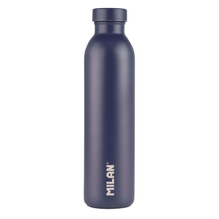 Milan Stainless Steel Isothermal Bottle - 590ml - 1918 Series- Navy Blue