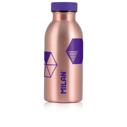 Milan Stainless Steel Isothermal Bottle - 350ml - Copper Series - Lilac