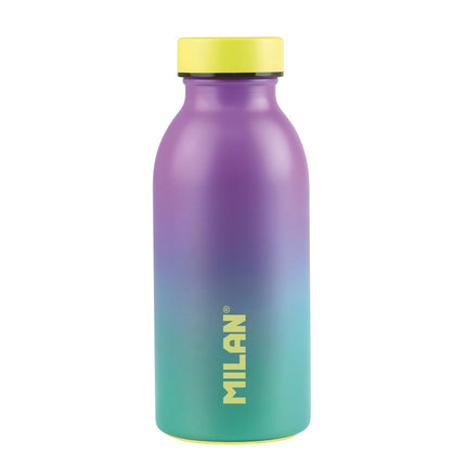 Milan Stainless Steel Isothermal Bottle - 350ml - Sunset Series - Turquoise