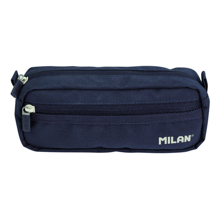 Milan Pencil Case - Rectangular 2 Zip - 1918 Series