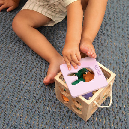 Milan Wooden Educational Toy - Rabbit Cube