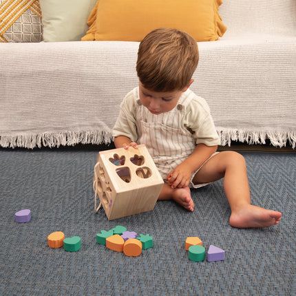 Milan Wooden Educational Toy - Rabbit Cube