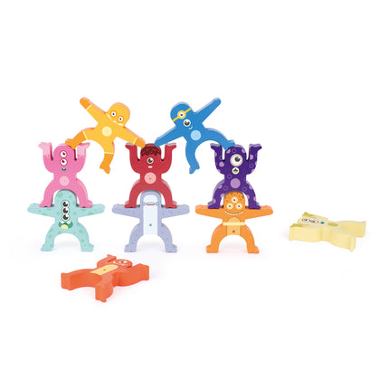Milan Wooden Educational Toy - Aliens Tower
