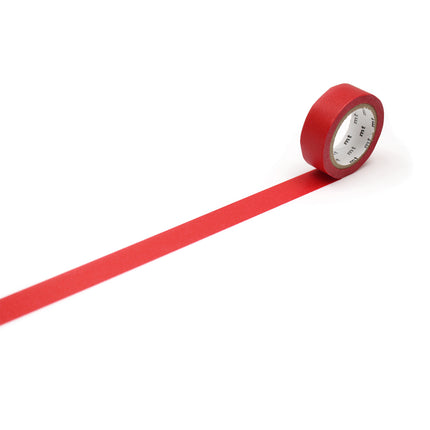 MT Washi Tape 15mm x 7m - Red