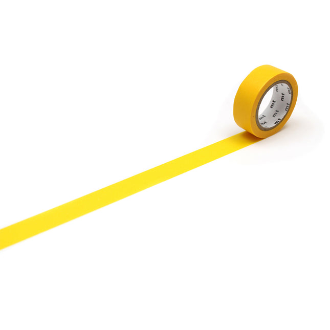 MT Washi Tape 15mm x 7m - Yellow