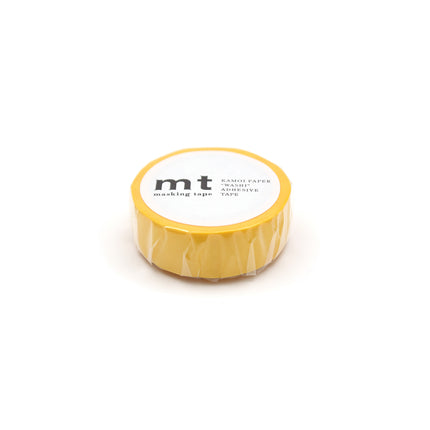 MT Washi Tape 15mm x 7m - Yellow