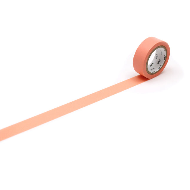 MT Washi Tape 15mm x 7m - Salmon Pink