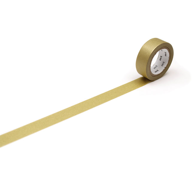 MT Washi Tape 15mm x 7m - Gold