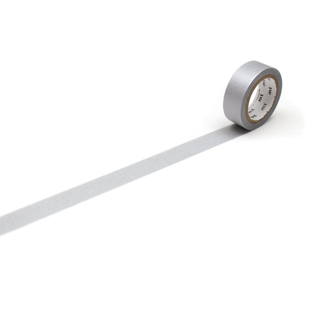 MT Washi Tape 15mm x 7m - Silver