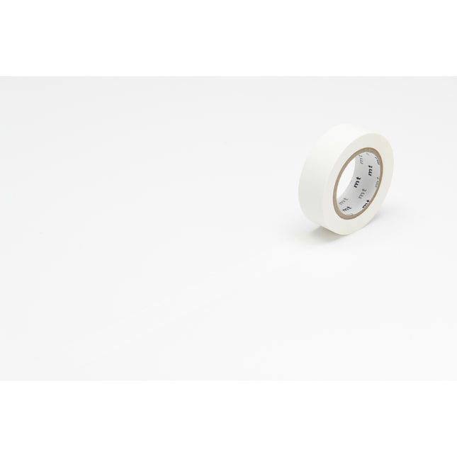 MT Washi Tape 15mm x 7m - Matte White
