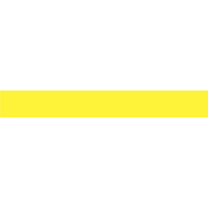 MT Washi Tape 15mm x 7m - Matte Yellow