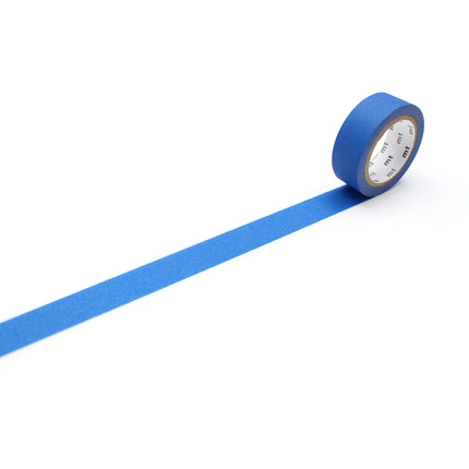 MT Washi Tape 15mm x 7m - Matte Blue