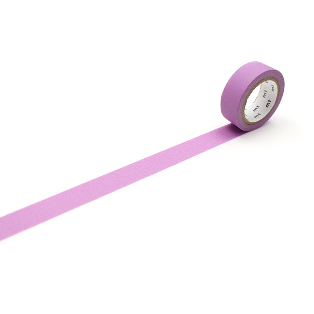 MT Washi Tape 15mm x 7m - Matte Purple