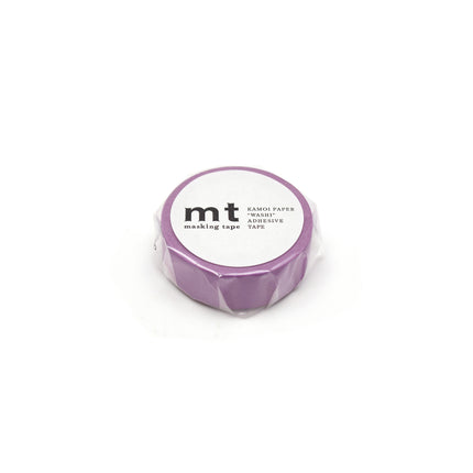 MT Washi Tape 15mm x 7m - Matte Purple