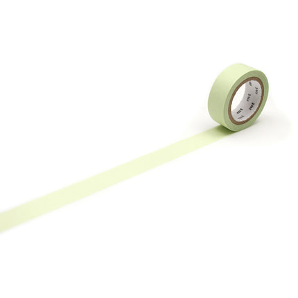 MT Washi Tape 15mm x 7m - Pastel Leaf