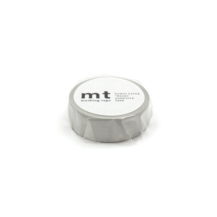 MT Washi Tape 15mm x 7m - Pastel Pearl Grey