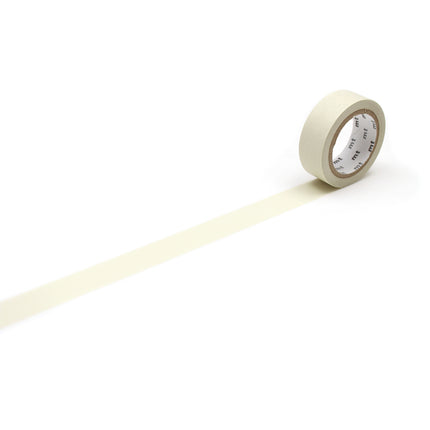 MT Washi Tape 15mm x 7m - Pastel Ivory