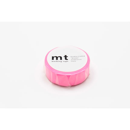 MT Washi Tape 15mm x 7m - Shocking Pink