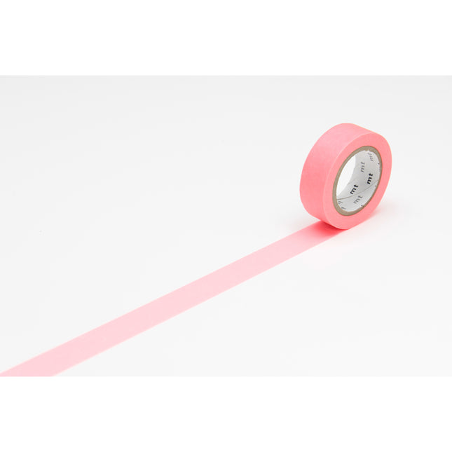 MT Washi Tape 15mm x 7m - Shocking Red