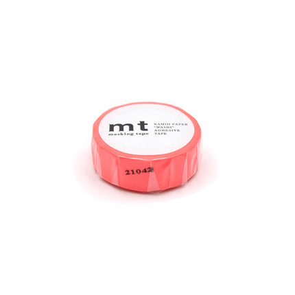 MT Washi Tape 15mm x 7m - Shocking Red