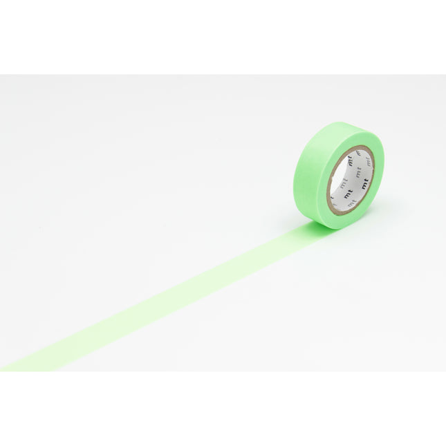 MT Washi Tape 15mm x 7m - Shocking Green