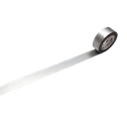 MT Washi Tape 15mm x 7m - High Brightness Silver