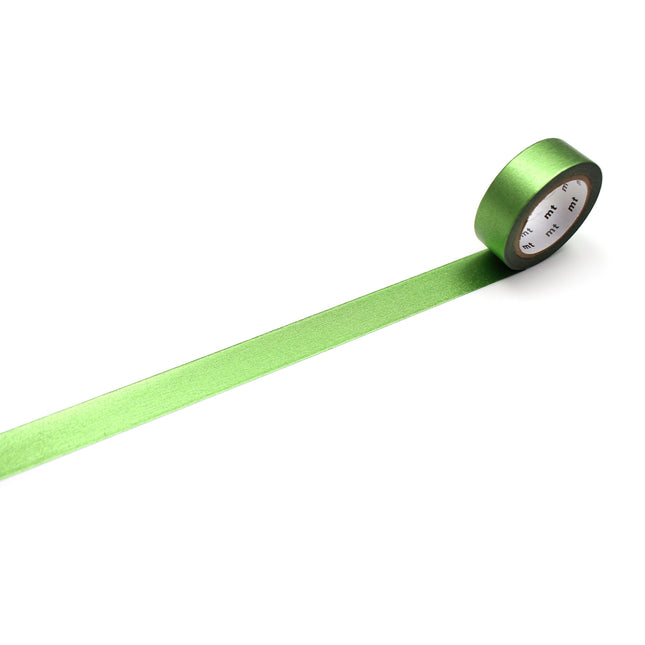 MT Washi Tape 15mm x 7m - High Brightness Yellow-Green