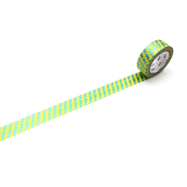 MT Washi Tape 15mm x 7m - High Brightness Permanent Bellows