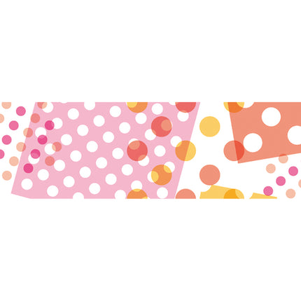 MT Washi Tape 15mm x 7m - Negapori Dot Pink
