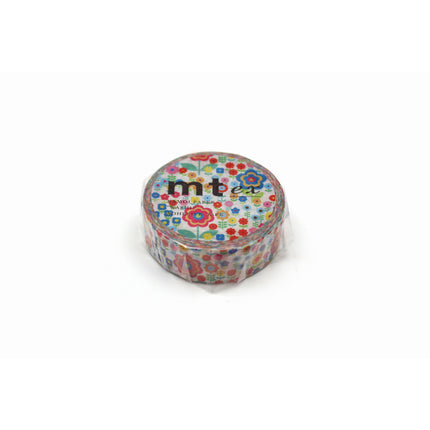 MT Washi Tape 15mm x 7m - EX Mini Flower Garden