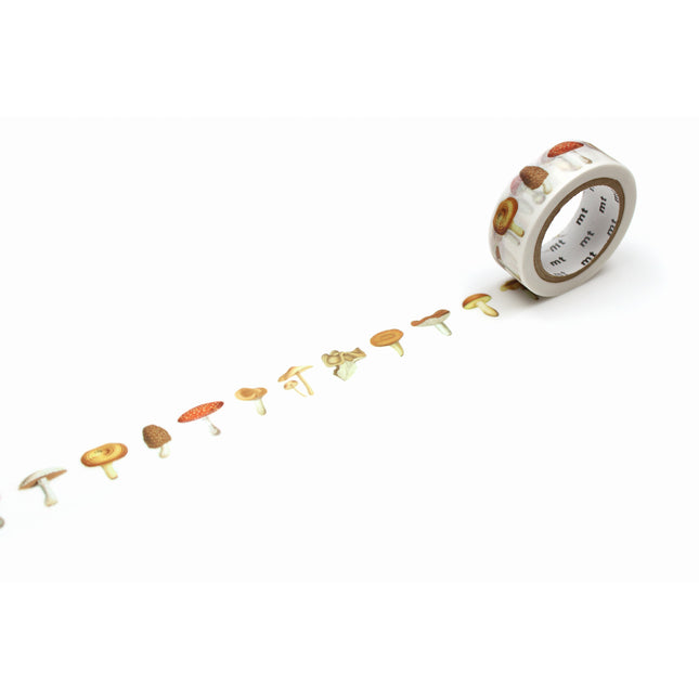 MT Washi Tape 15mm x 7m - EX Mushroom