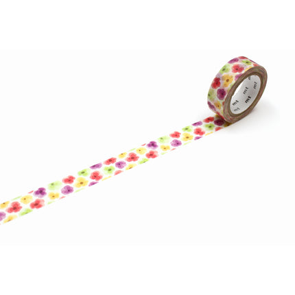 MT Washi Tape 15mm x 7m - EX Pansy