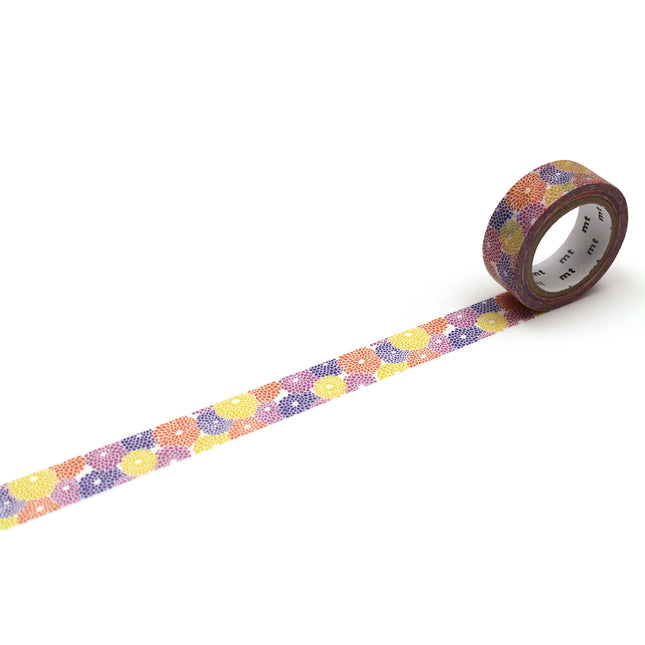 MT Washi Tape 15mm x 7m - Sou-Sou Kiku Zukushi